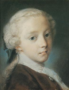 Portrait de jeune homme Rosalba Carriera