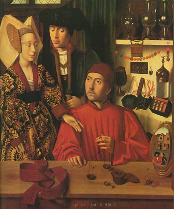 Petrus Christus "Saint Eloi orfèvre"