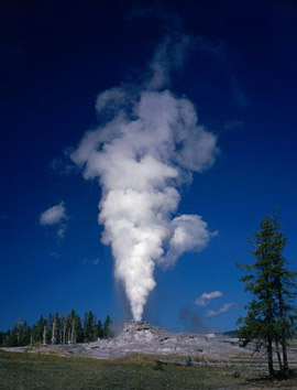 Tel un geyser