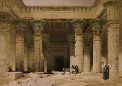 Grand portique du temple de Philae